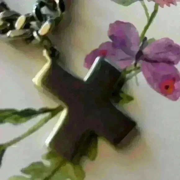 Sperry Rare Vintage 1950's Silver Tone OXO Charm Curb Link Bracelet - Picture 5 of 7